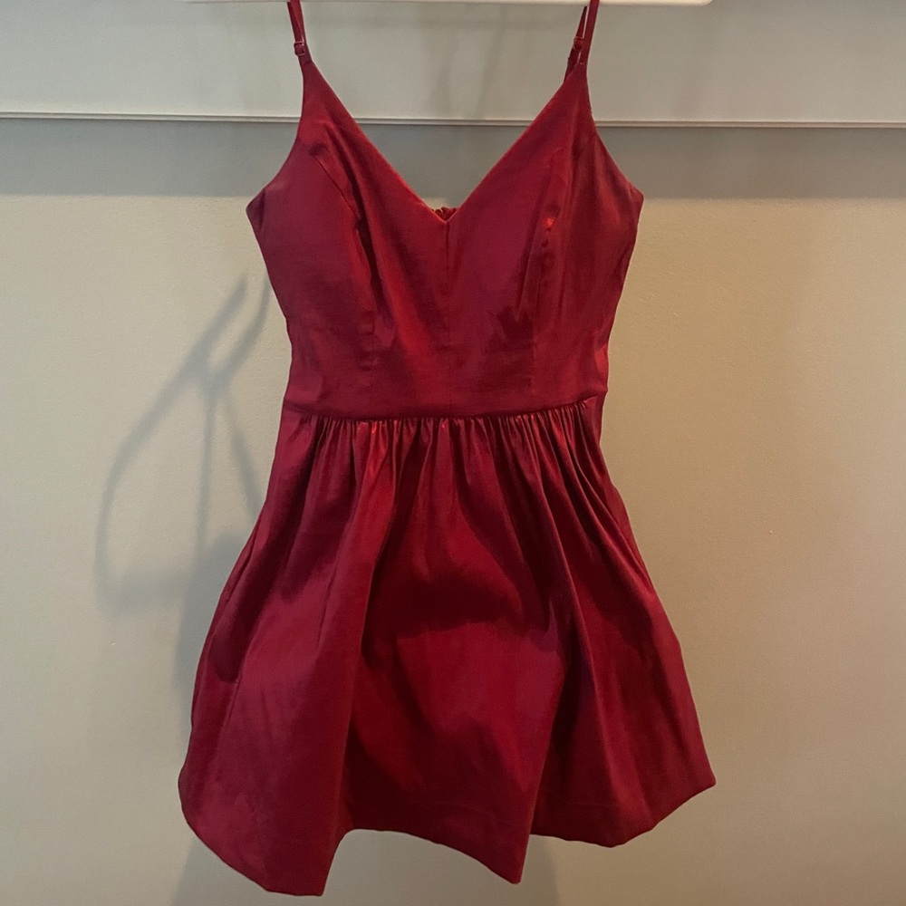 B Darlin Cranberry Red Formal Sweetheart Dance Party Dress Size 4